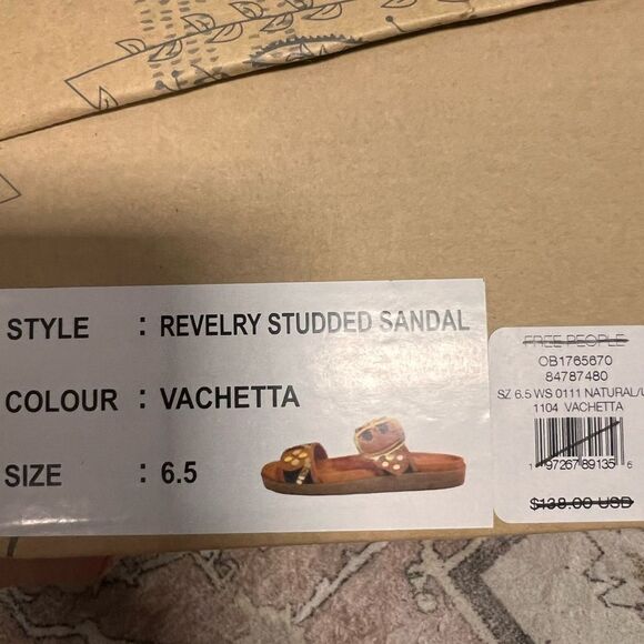 Free People Revelry Studded Slide Sandal - Picture 7 of 8